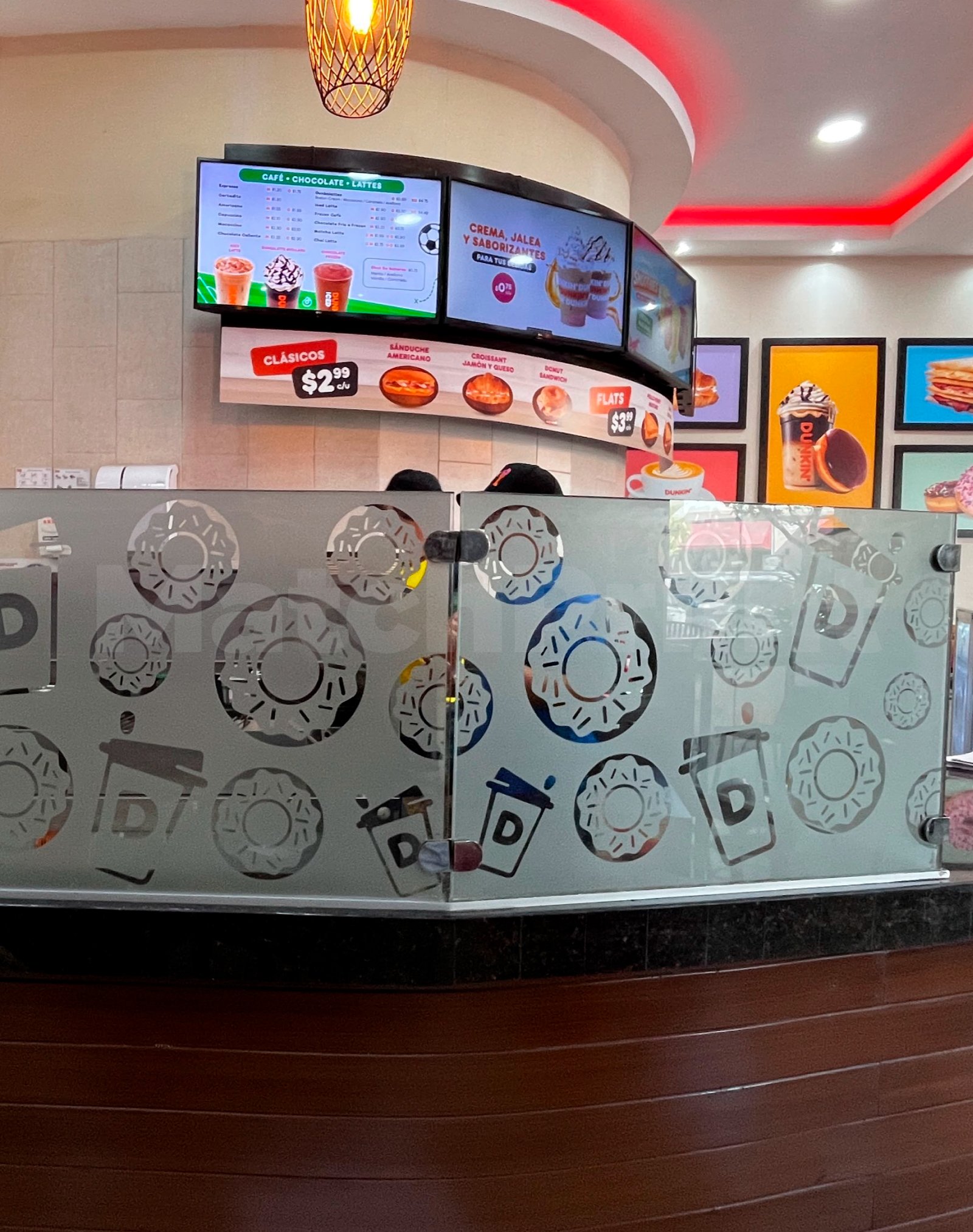 Instalación Arenado - Dunkin Donuts