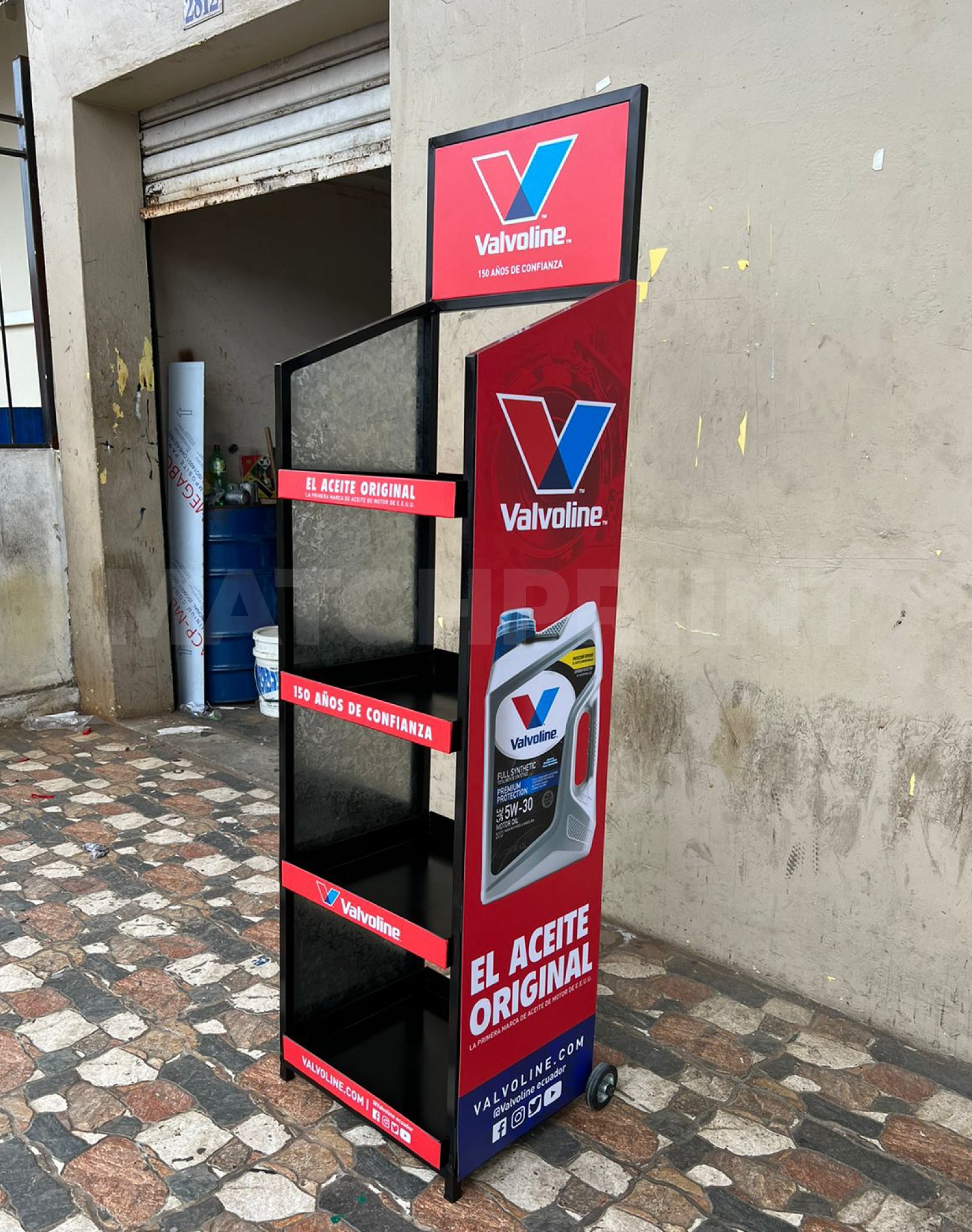 Exhibidor - Valvoline