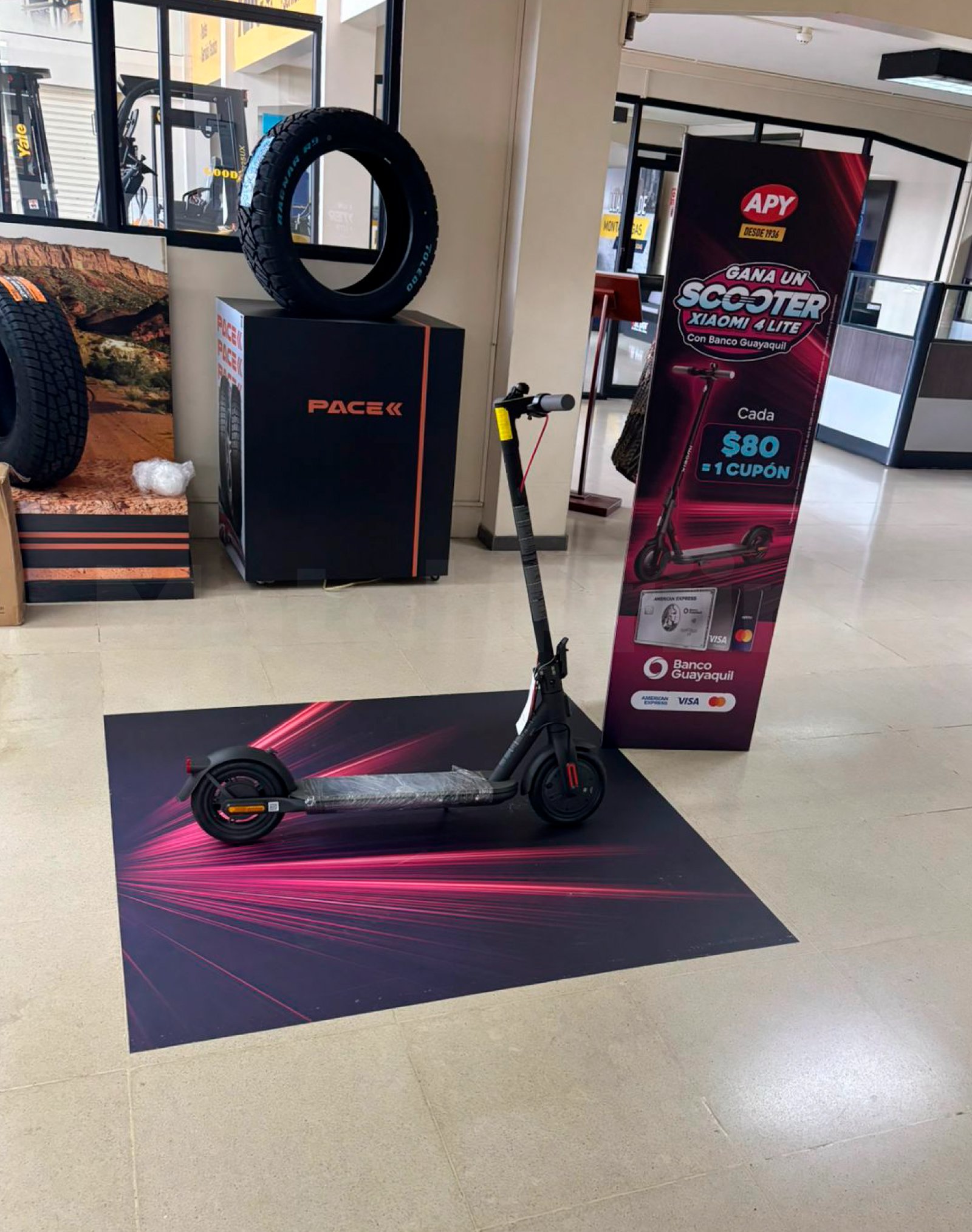 Floor Graphic - Banco Guayaquil
