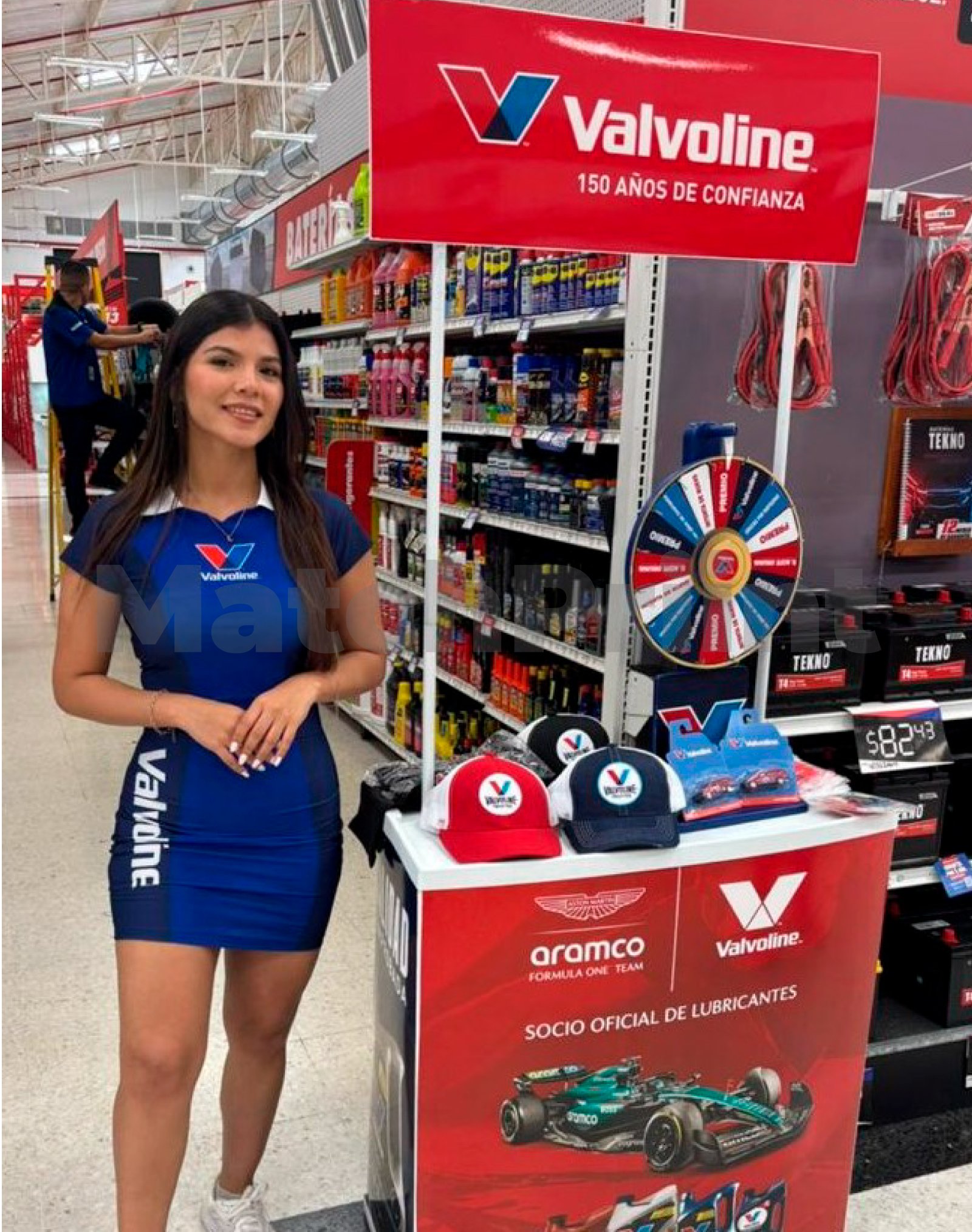 Stand PVC - Valvoline